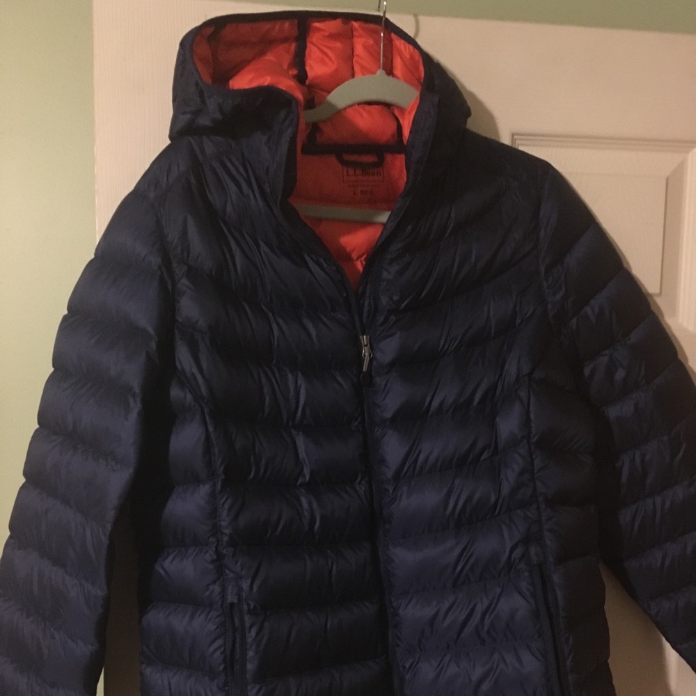 LL Bean lightweight performance winter down jacket